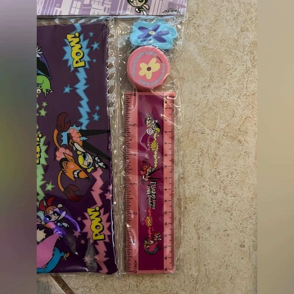 NEW Powerpuff Girls Study Kit 2000